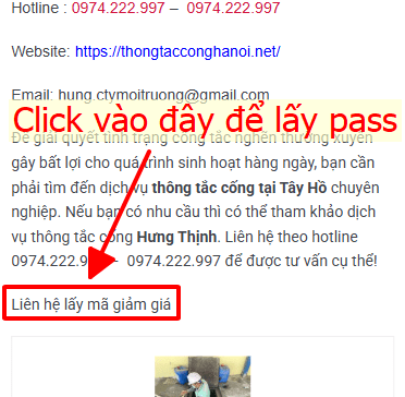 Ảnh vị trí lấy mã